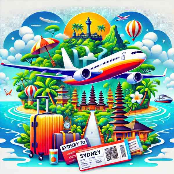 Flight from Sydney to Bali